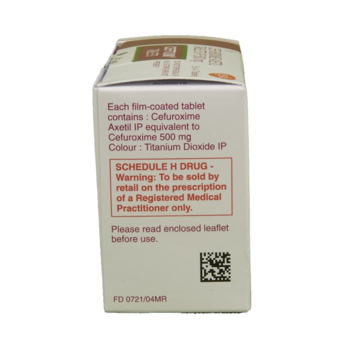 Ceftum 500mg Tablet (4'S)