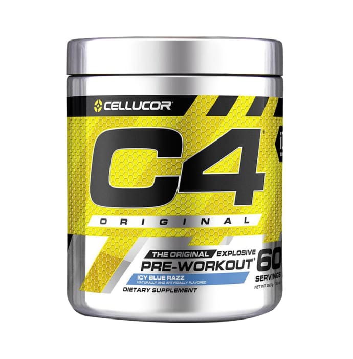 Cellucor C4 The Original Explosive Pre-Workout Icy Blue Razz (195gm)