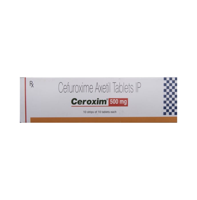 Ceroxim 500mg Tablet (10'S)