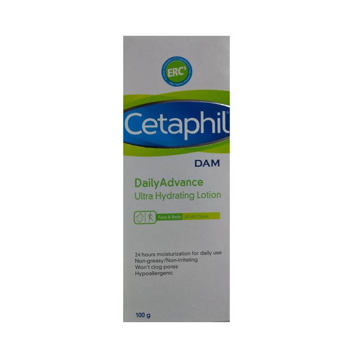 Cetaphil DAM Daily Advance Ultra Hydrating Lotion All Skin Types (100gm)