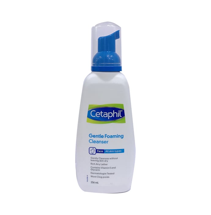 Cetaphil Gentle Foaming Cleanser All Skin Types (236ml)