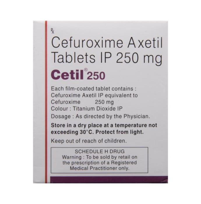 Cetil 250mg Tablet (10'S)