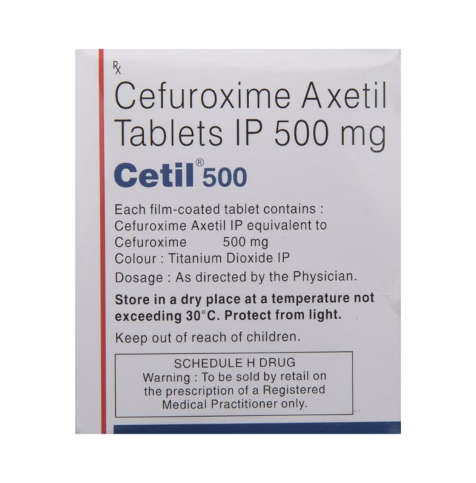 Cetil 500mg Tablet (10'S)