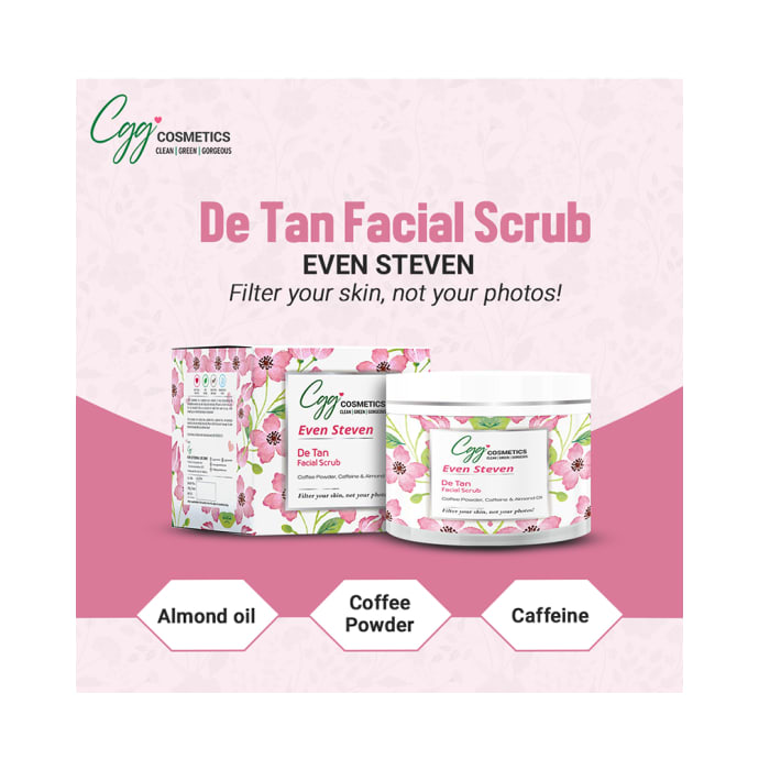 CGG Cosmetics Facial Scrub Even Steven (100gm)