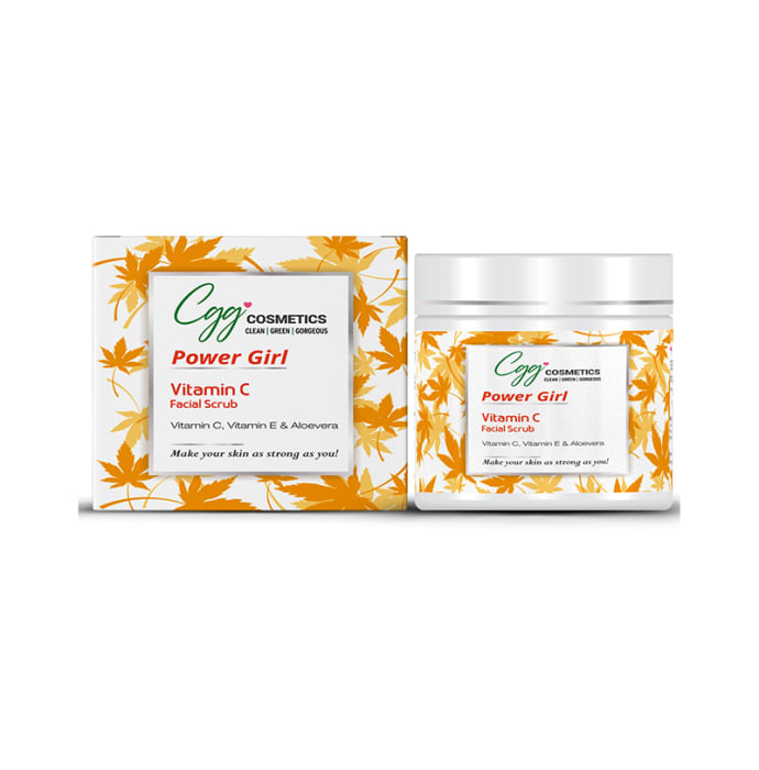 CGG Cosmetics Facial Scrub Power Girl Vitamin C (100gm)