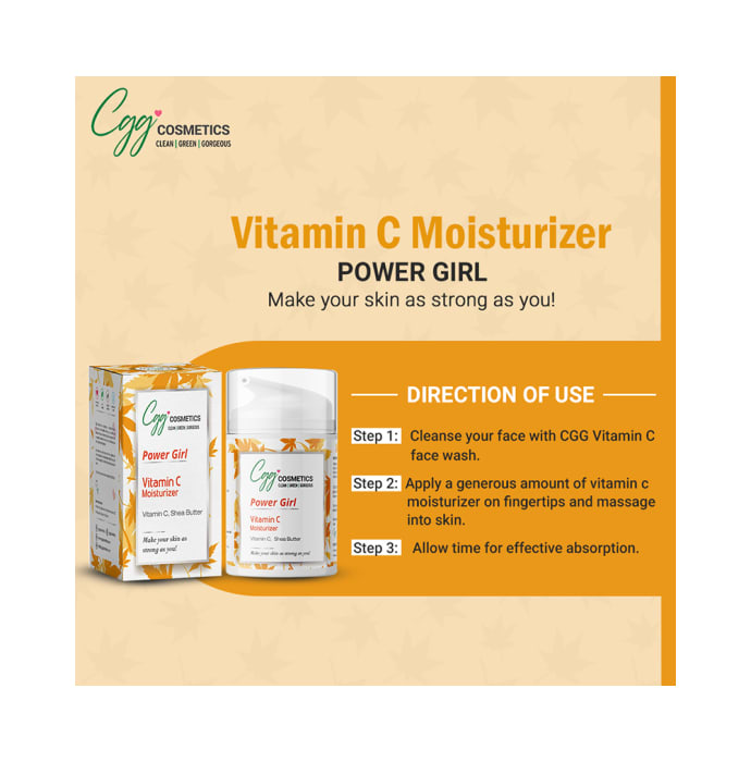 CGG Cosmetics Moisturizer Power Girl Vitamin C (50ml)