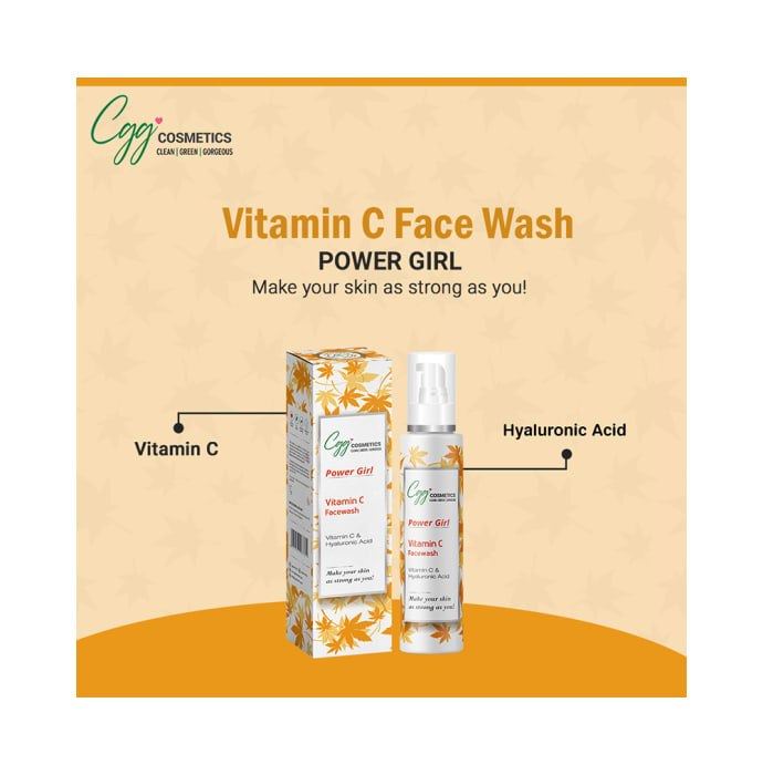 CGG Cosmetics Power Girl Vitamin C Face Wash (100ml)