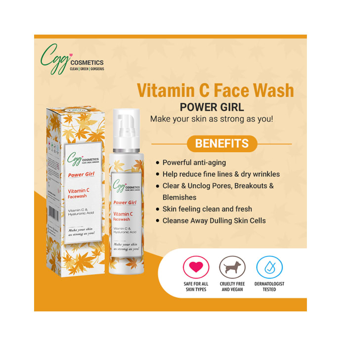 CGG Cosmetics Power Girl Vitamin C Face Wash (100ml)