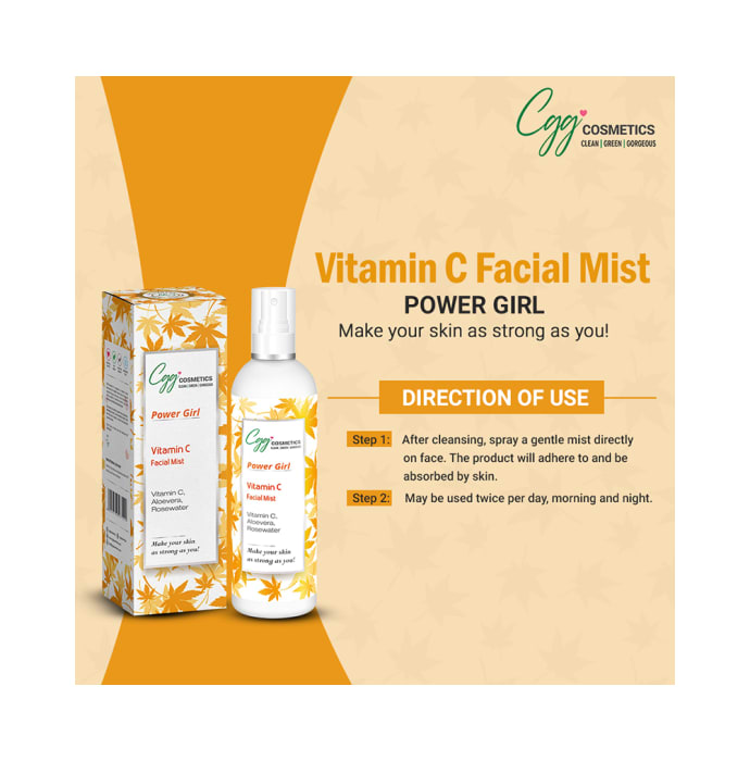 CGG Cosmetics Power Girl Vitamin C Facial Mist (100ml)