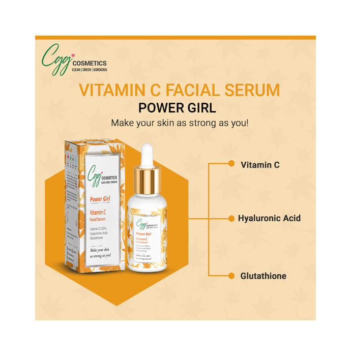 CGG Cosmetics Power Girl Vitamin C Facial Serum (30ml)