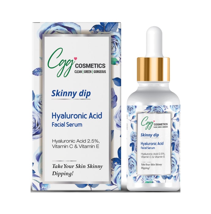 CGG Cosmetics Skinny Dip Hyaluronic Acid Facial Serum (30ml)