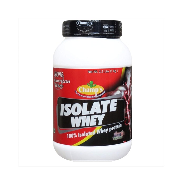 Champ's Isolate Whey Protein Powder Vanilla (1kg)