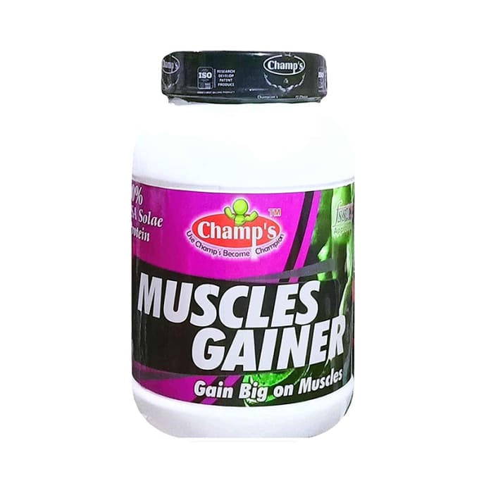 Champ's Muscles Gainer Chocolate Brownie (1kg)