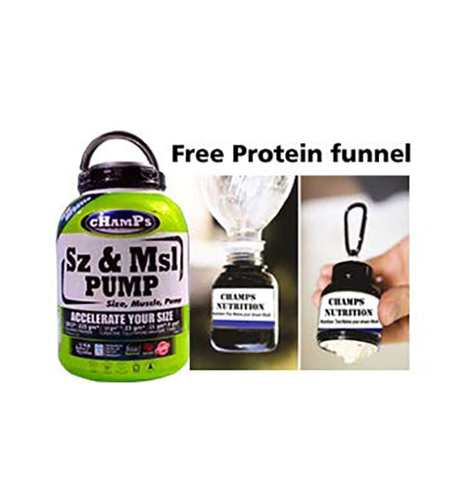 Champ's Sz & Msl Pump American Ice Cream with Protein Funnel Free (6lb)