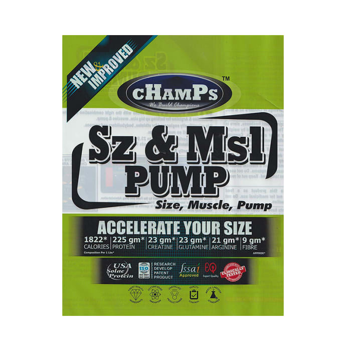 Champ's Sz & Msl Pump American Ice Cream with Protein Funnel Free (6lb)