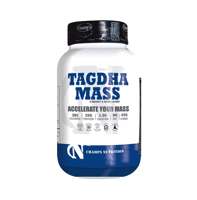 Champs Nutrition Tagdha Mass Gainer Powder American Ice Cream (2lb)