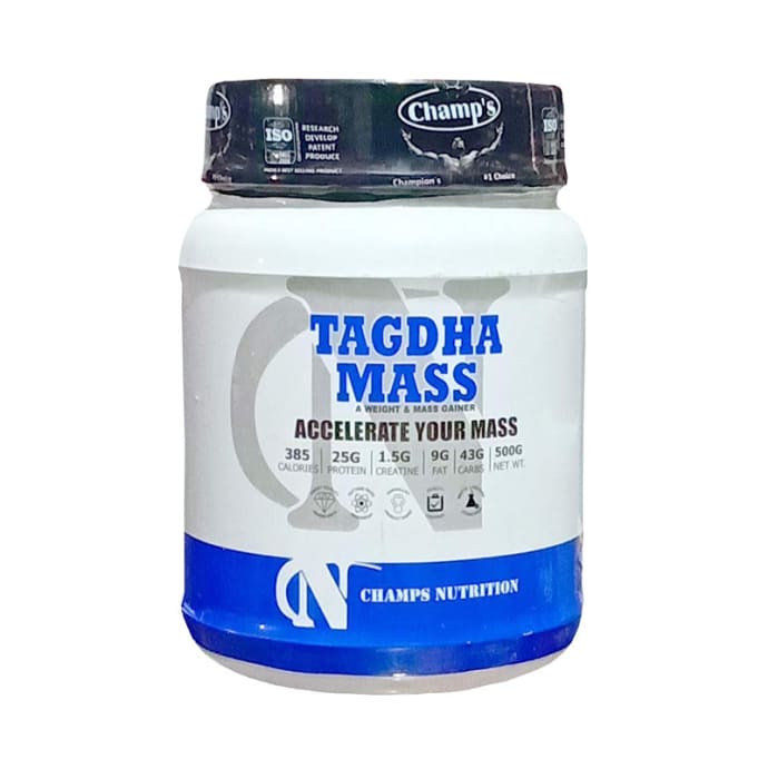 Champs Nutrition Tagdha Mass Gainer Powder Mango (2lb)