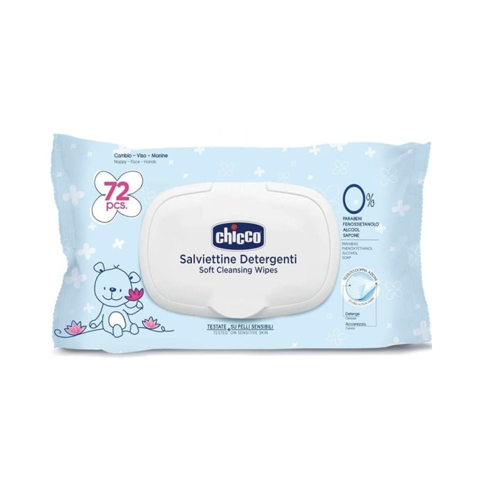 Chicco Cleansing Wipes With Flip Cover