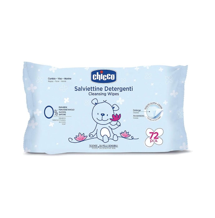 Chicco Cleansing Wipes Without Flip Cover