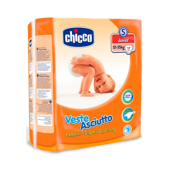 Chicco diapers dry fitting junior