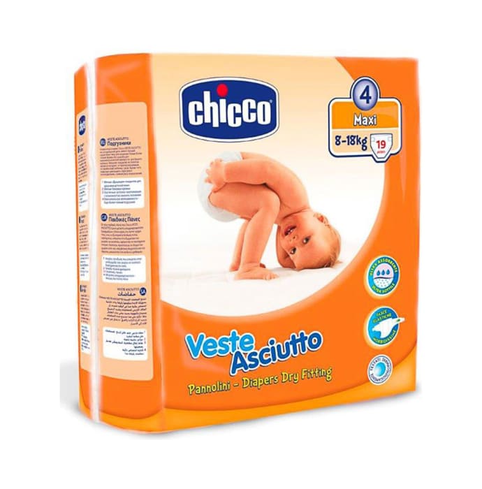 Chicco diapers dry fitting maxi