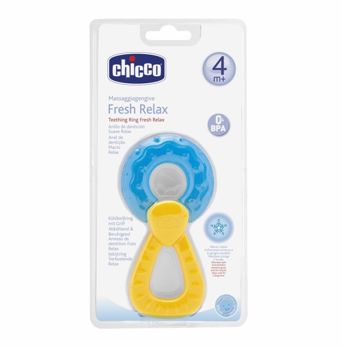 Chicco fresh relax teething ring 4m+