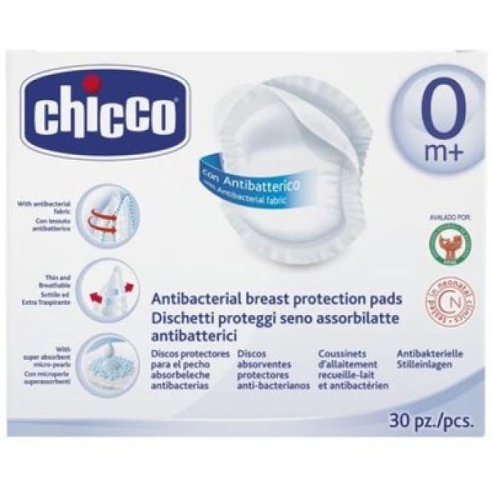 Chicco natural feeling breast pads