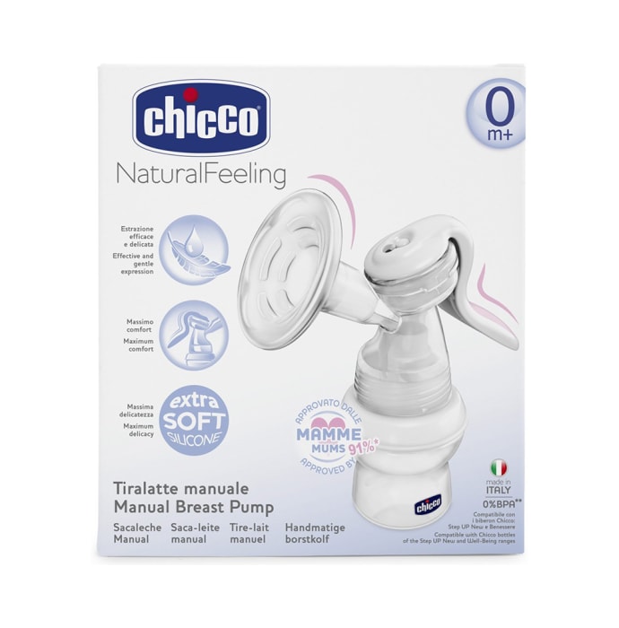 Chicco Natural Feeling Stepup Manual Breast Pump