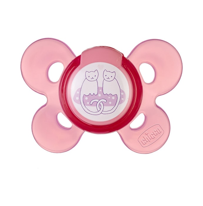 Chicco Physio Comfort Soother 6 to12 Months Pink