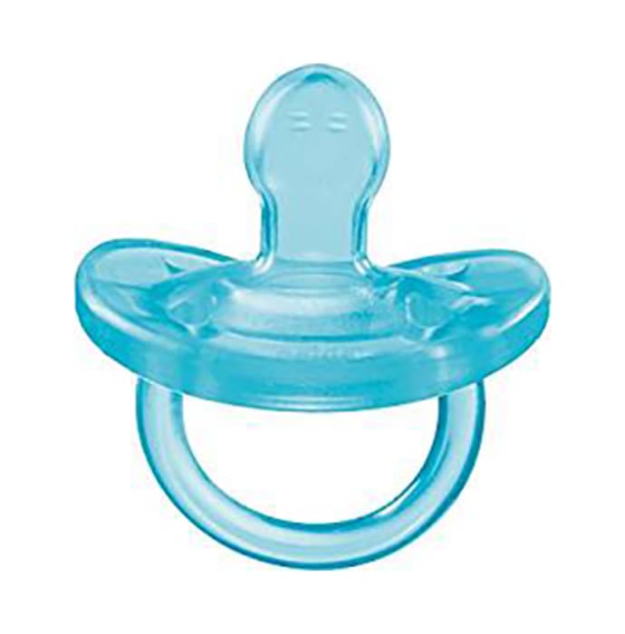 Chicco Physio Soft Silicone 0 to 6 Months Soother Blue