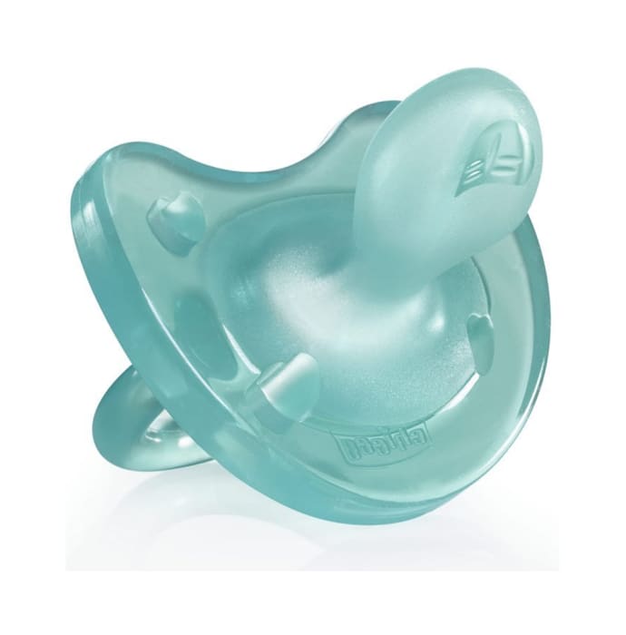 Chicco Physio Soft Silicone 0 to 6 Months Soother Blue