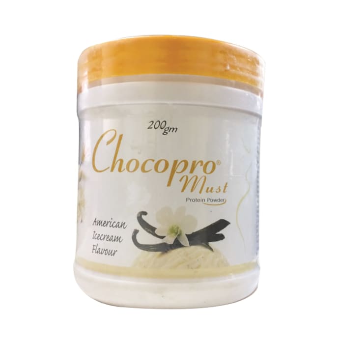 Chocopro Must Protein Powder American Ice Cream (200gm)