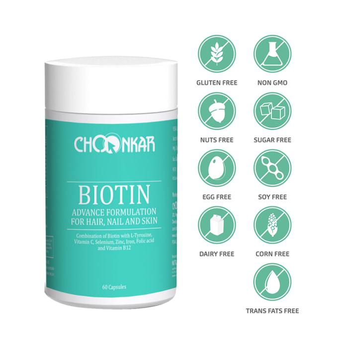 Choonkar Biotin Capsule (60'S)