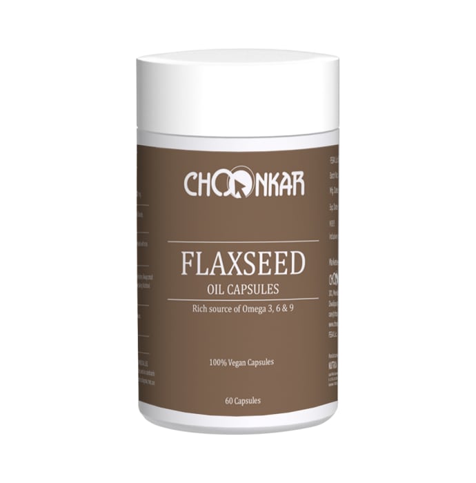 Choonkar Omega 3,6,9 Flaxseed Oil Vegan Capsule