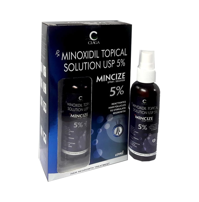 Ciaga Mincize 5% Solution (60ml)