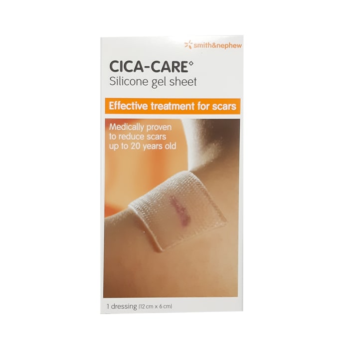 Cica-Care Silicone Gel Sheet 12cm x 6cm