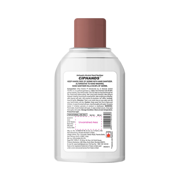 Ciphands Antiseptic Hand Sanitizer (100ml)