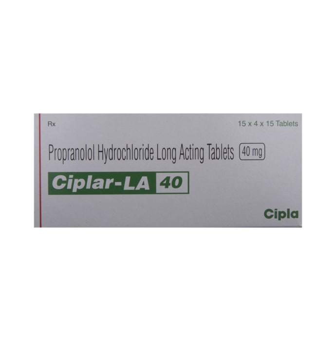Ciplar-LA 40mg Tablet (15'S)