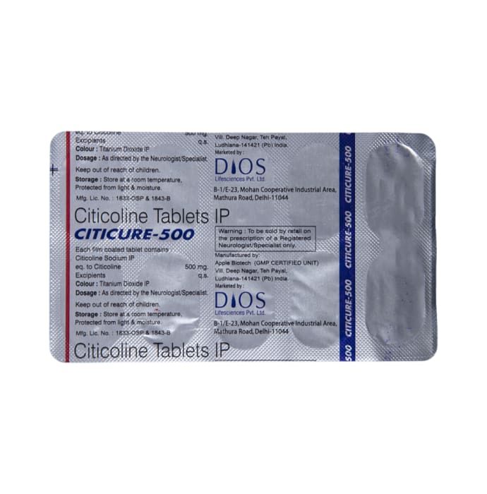 Citicure 500mg Tablet (10'S)