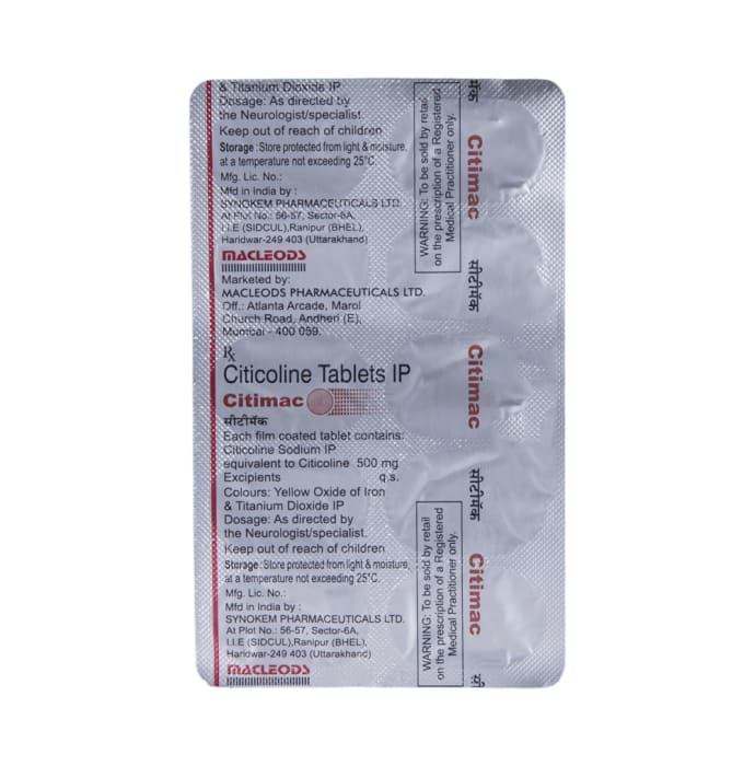 Citimac 500mg Tablet (10'S)