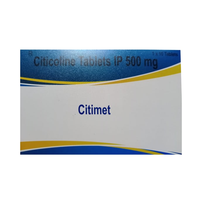 Citimet 500mg Tablet (10'S)