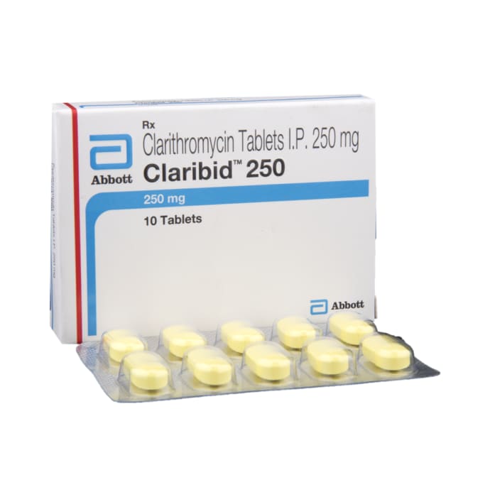 Claribid 250mg Tablet (10'S)