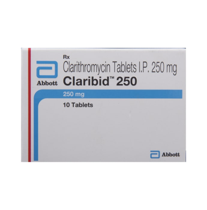 Claribid 250mg Tablet (10'S)