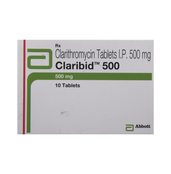 Claribid 500mg Tablet (10'S)