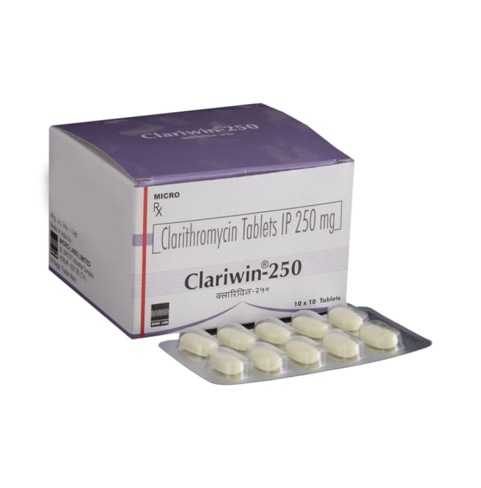 Clariwin 250mg Tablet (10'S)