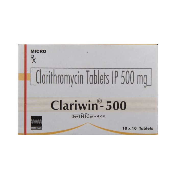 Clariwin 500mg Tablet (10'S)