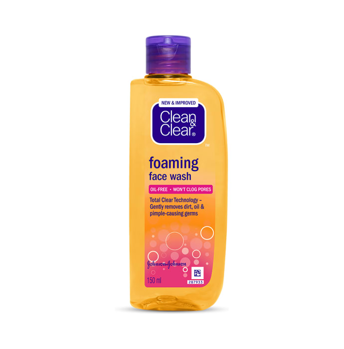 Clean & clear foaming face wash (100ml)