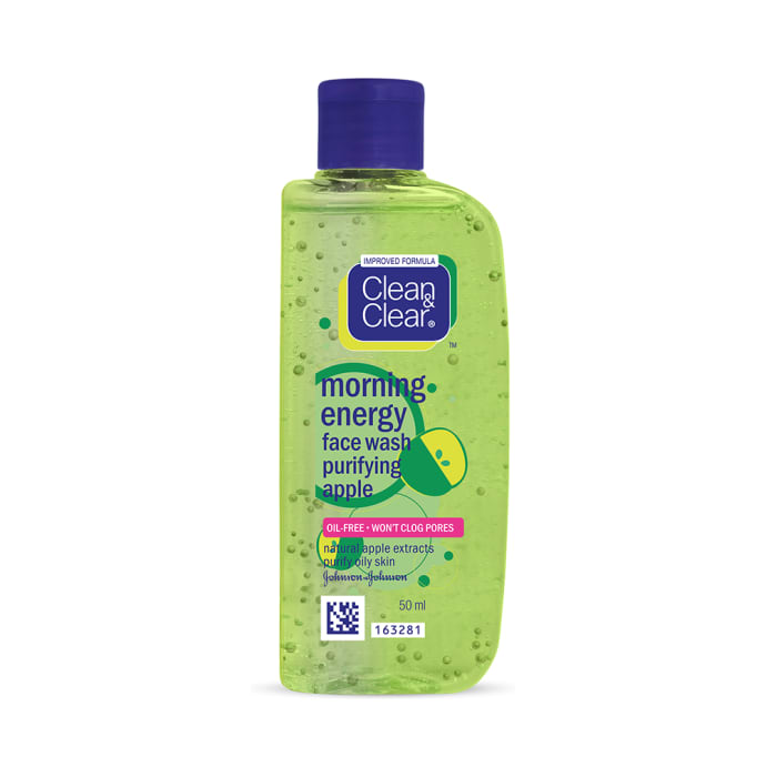 Clean & Clear Morning Energy Face Wash Purifying Apple (100ml)