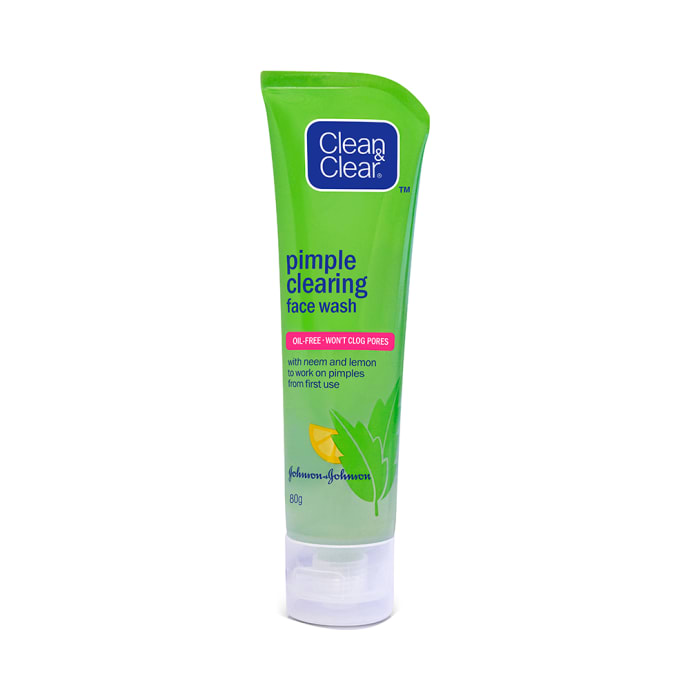 Clean & clear pimple clearing face wash