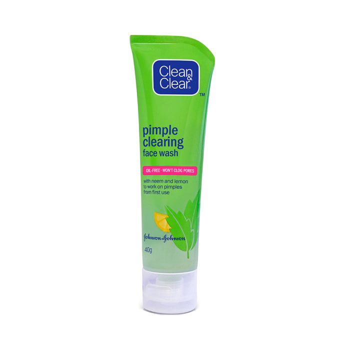 Clean & clear pimple clearing face wash (40ml)